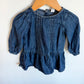 Chambray Pleats Dress  / 18-24m