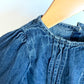 Chambray Pleats Dress  / 18-24m