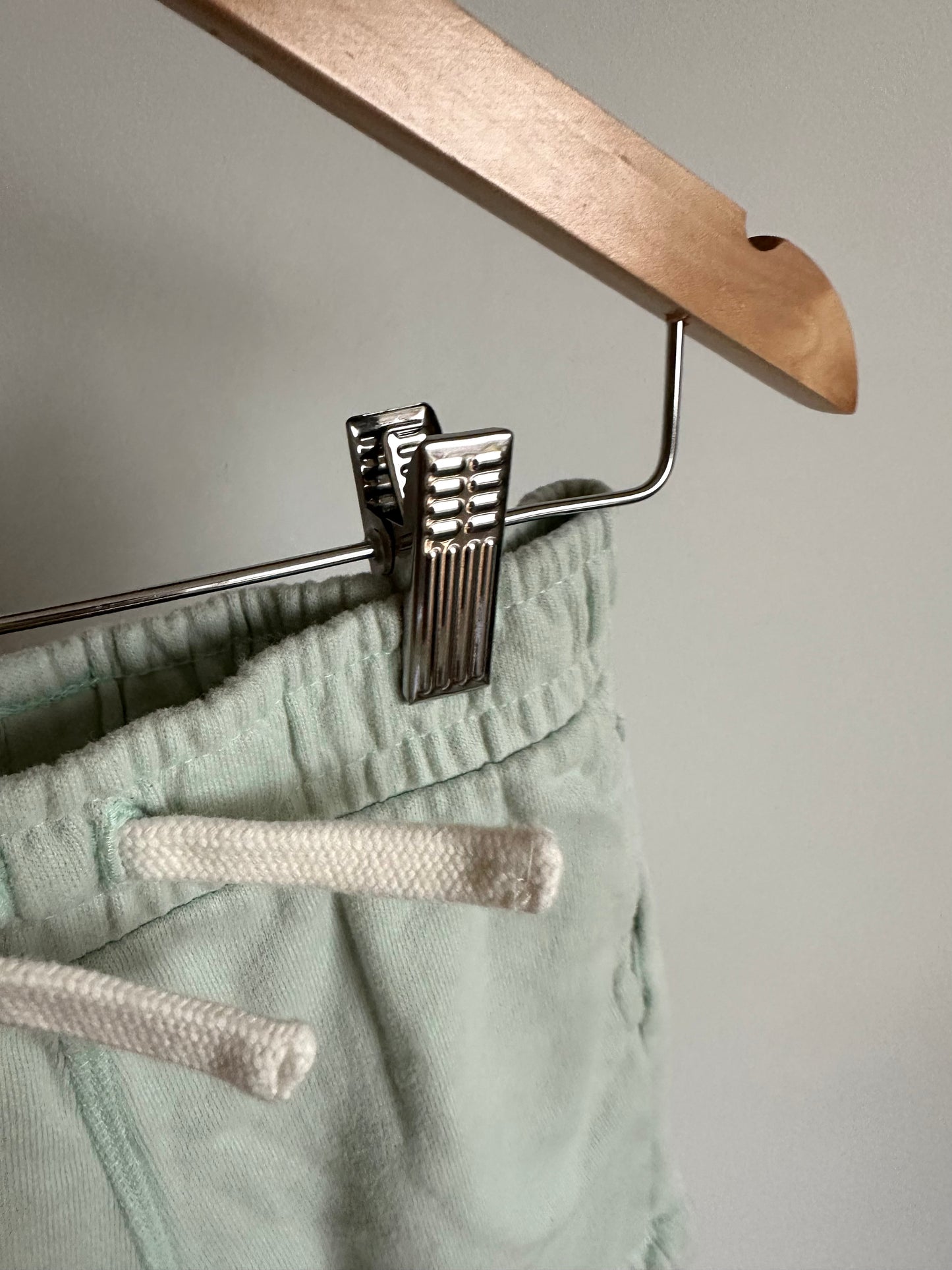 Light Blue Organic Cotton Shorts / 2-3T