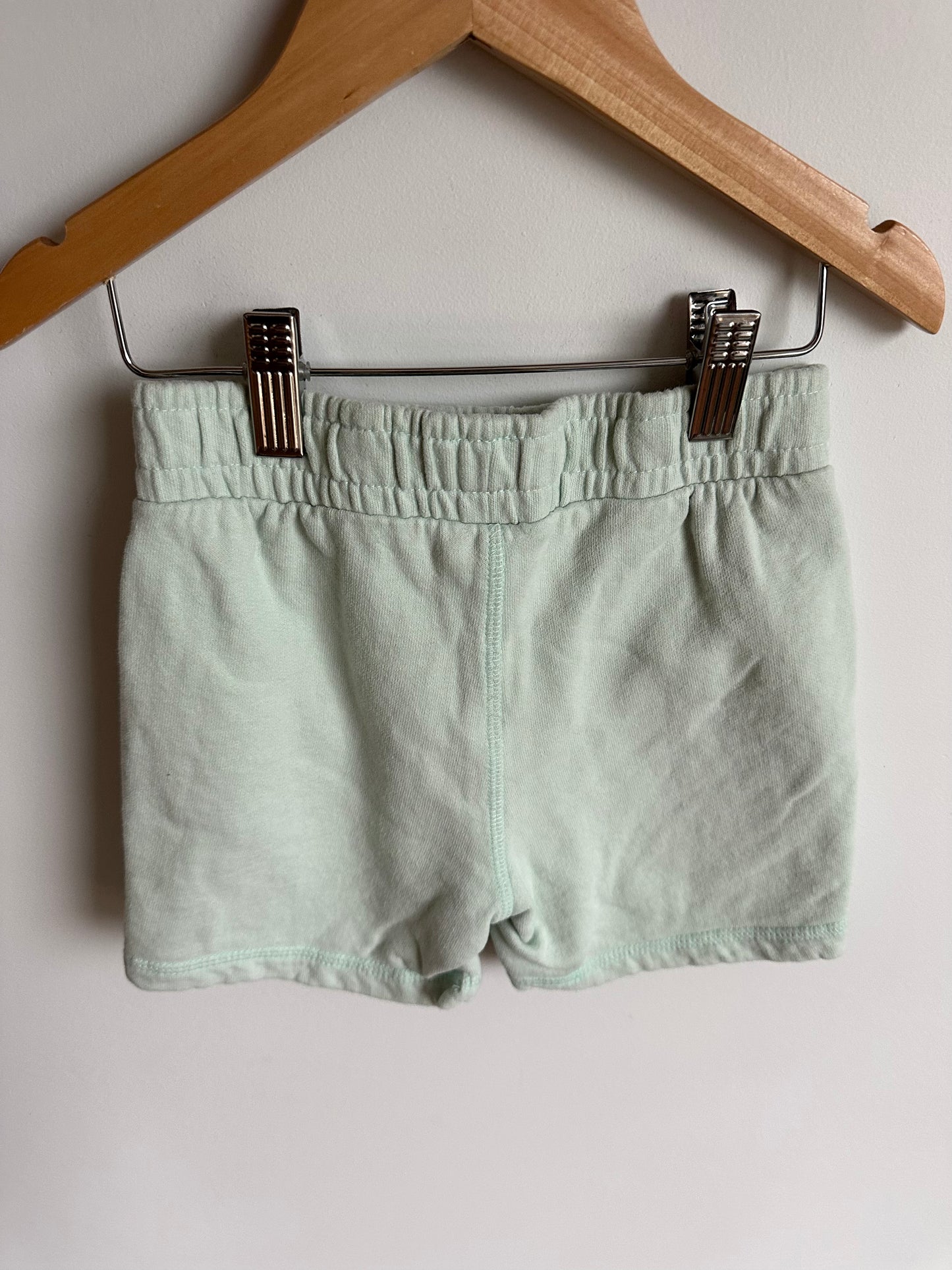 Light Blue Organic Cotton Shorts / 2-3T