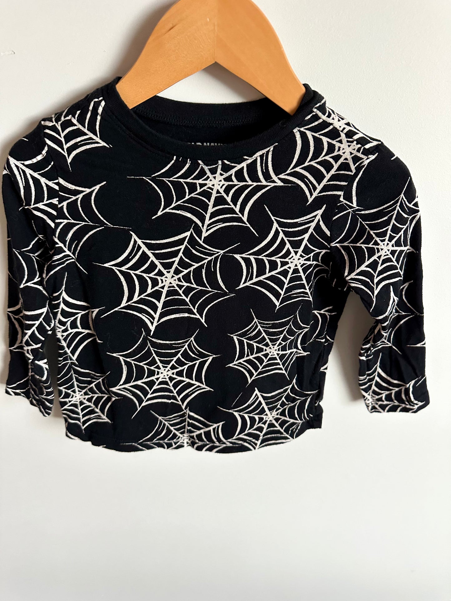 Spiderweb Pattern Long Sleeve Top / 2T