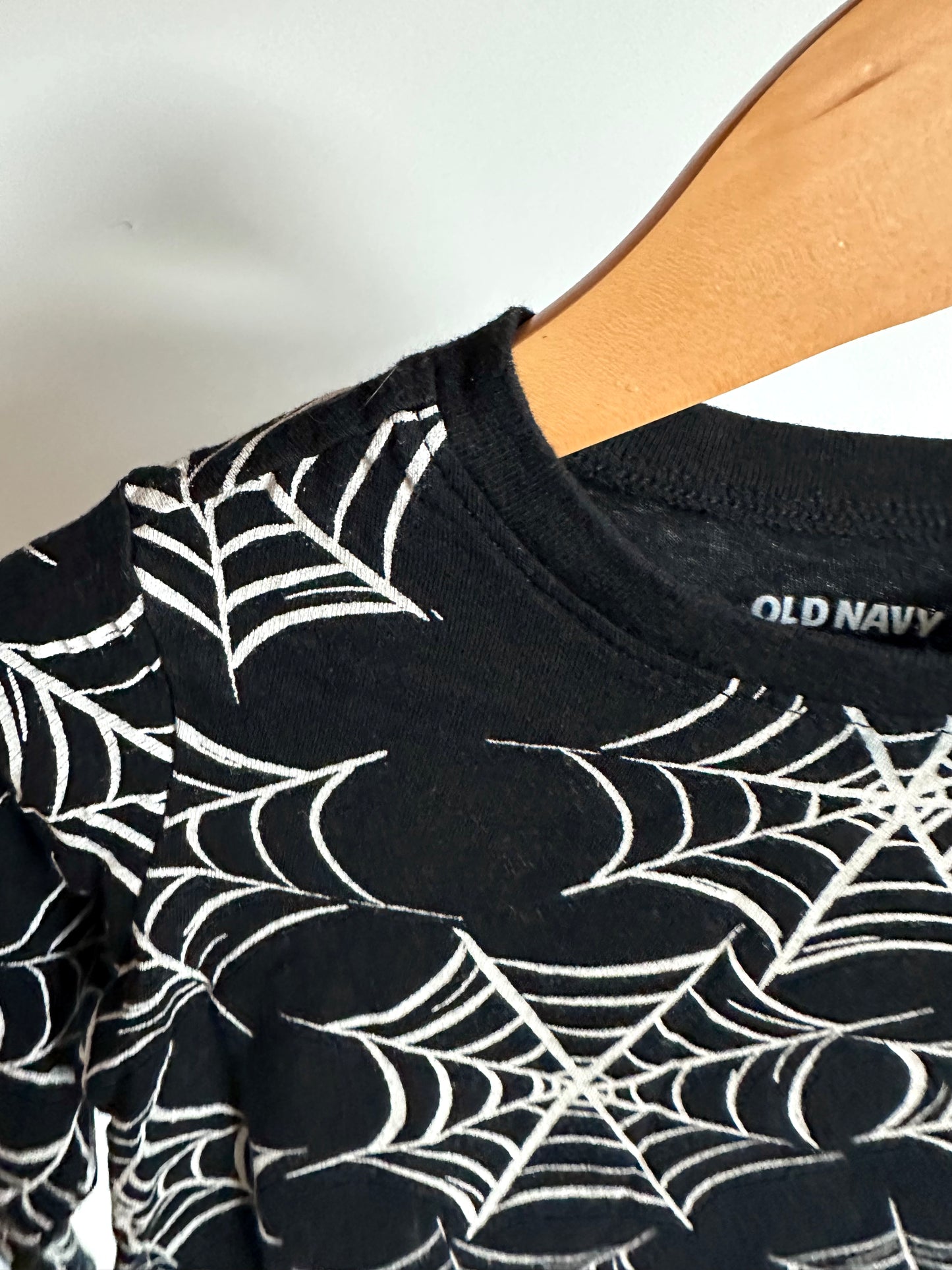 Spiderweb Pattern Long Sleeve Top / 2T
