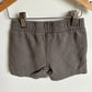 Grey Organic Cotton Shorts / 2-3T