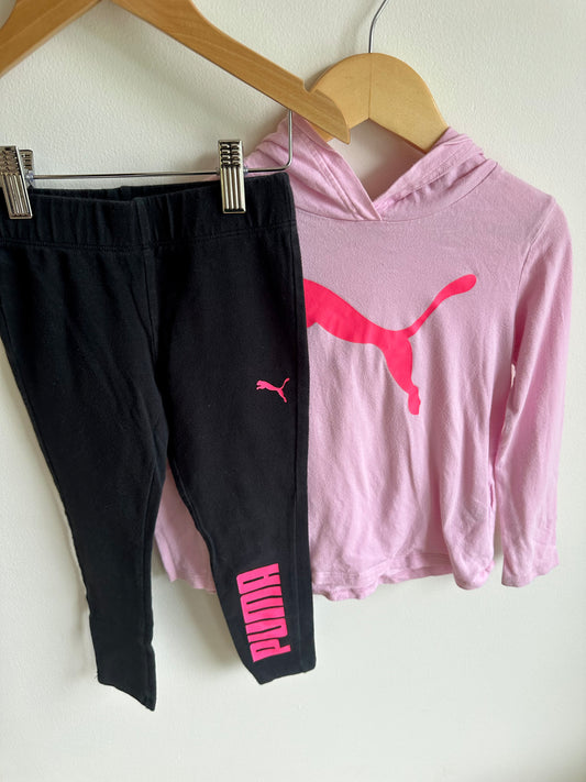 Puma Pink Long Sleeve + Pants Set / 5 years