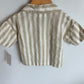 Stripe Button Up Top (With Tags) / 18-24m