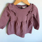 Iris Ruffle Long Sleeve Dress / 24m