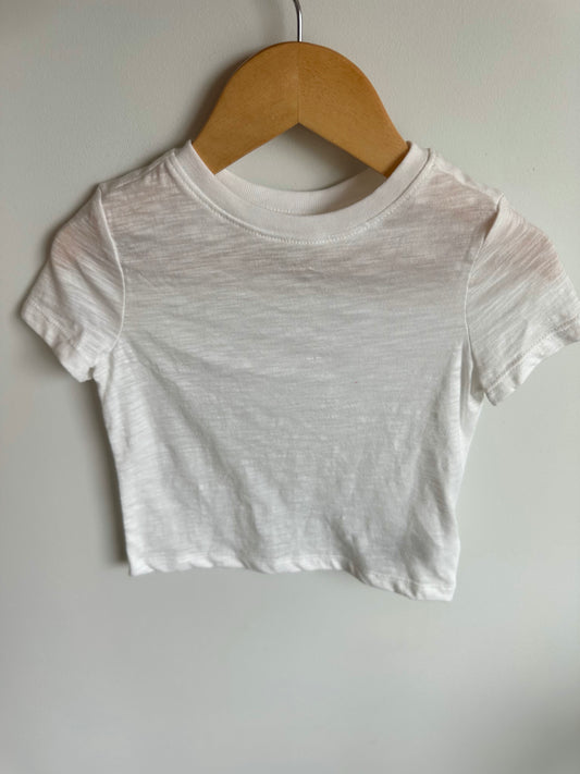 White T-Shirt Top / 18-24m