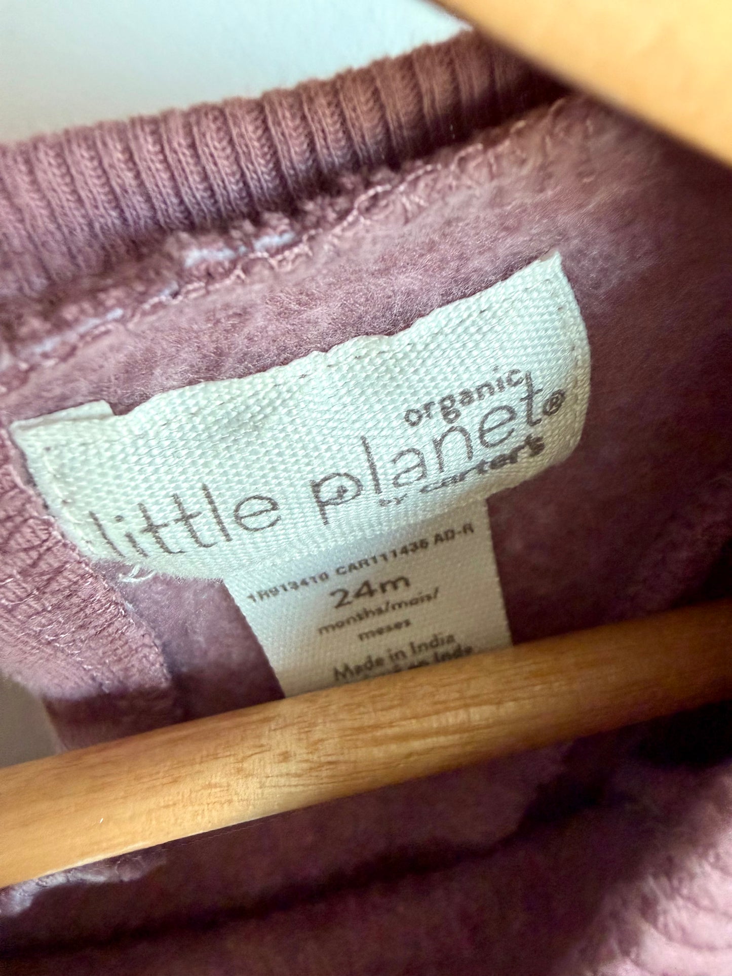 Iris Ruffle Long Sleeve Dress / 24m