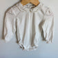 Lace Collar White Bodysuit / 18-24m