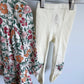 Long Sleeve Flower Dress + Tights Set / 18-24m