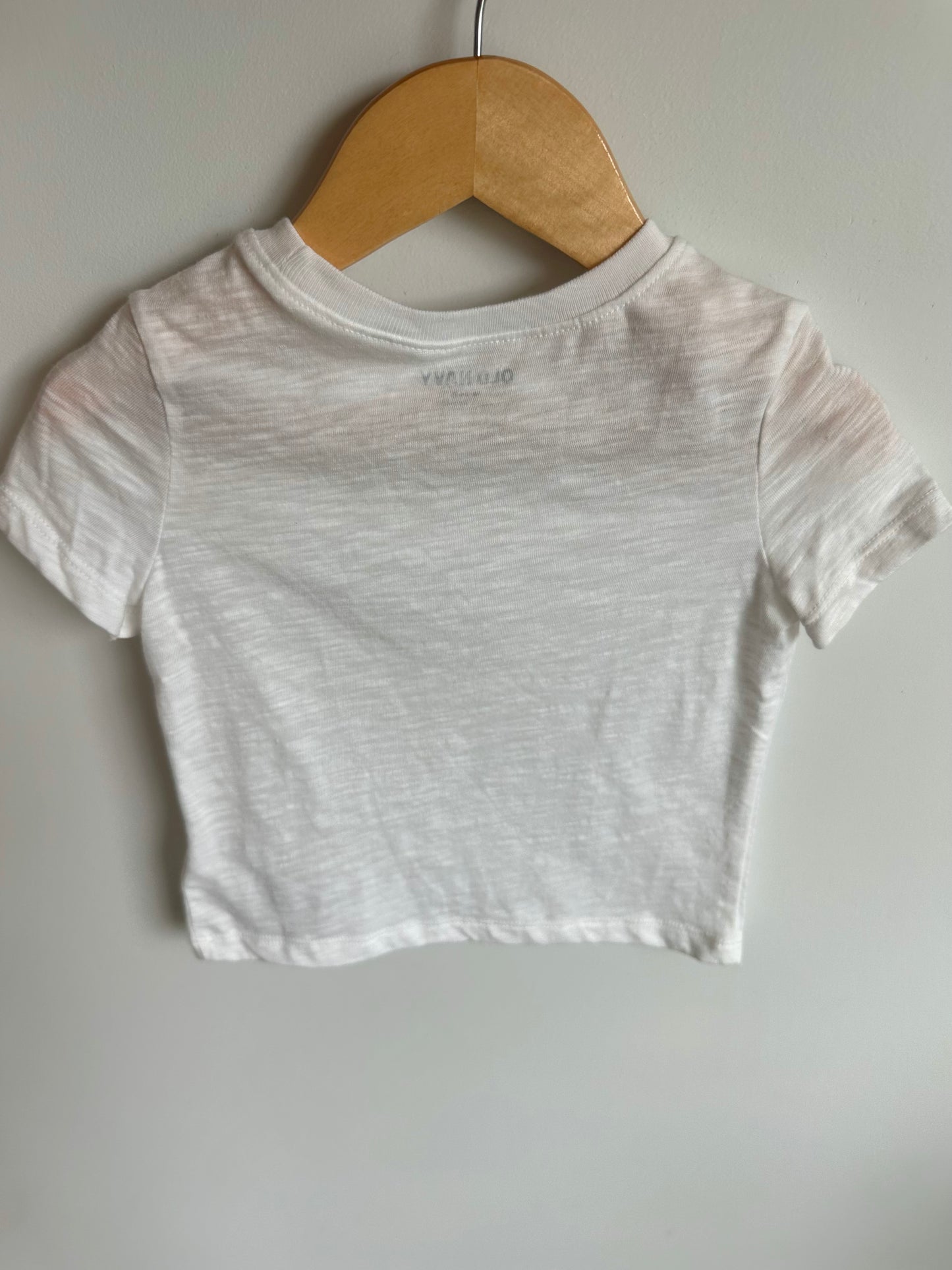White T-Shirt Top / 18-24m