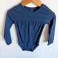 Indigo Long Sleeve Bodysuit / 24m