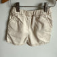 Cream Jean Shorts / 5 years