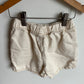 Cream Jean Shorts / 5 years