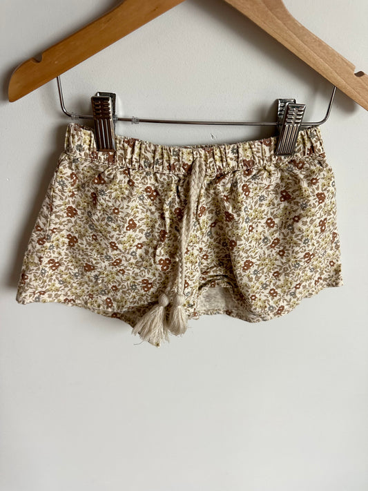 Rylee +Cru Floral Shorts / 4-5 years