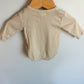 Teddy Bear Pocket Bodysuit / 0-3m