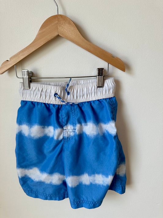 Blue + White Swim Shorts / 6 years
