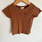 Carmel Organic Ribbed Top / 18m