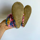 Handmade Colorful Knit Slippers / Size 4-5 Toddler?