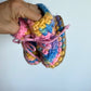 Handmade Colorful Knit Slippers / Size 4-5 Toddler?