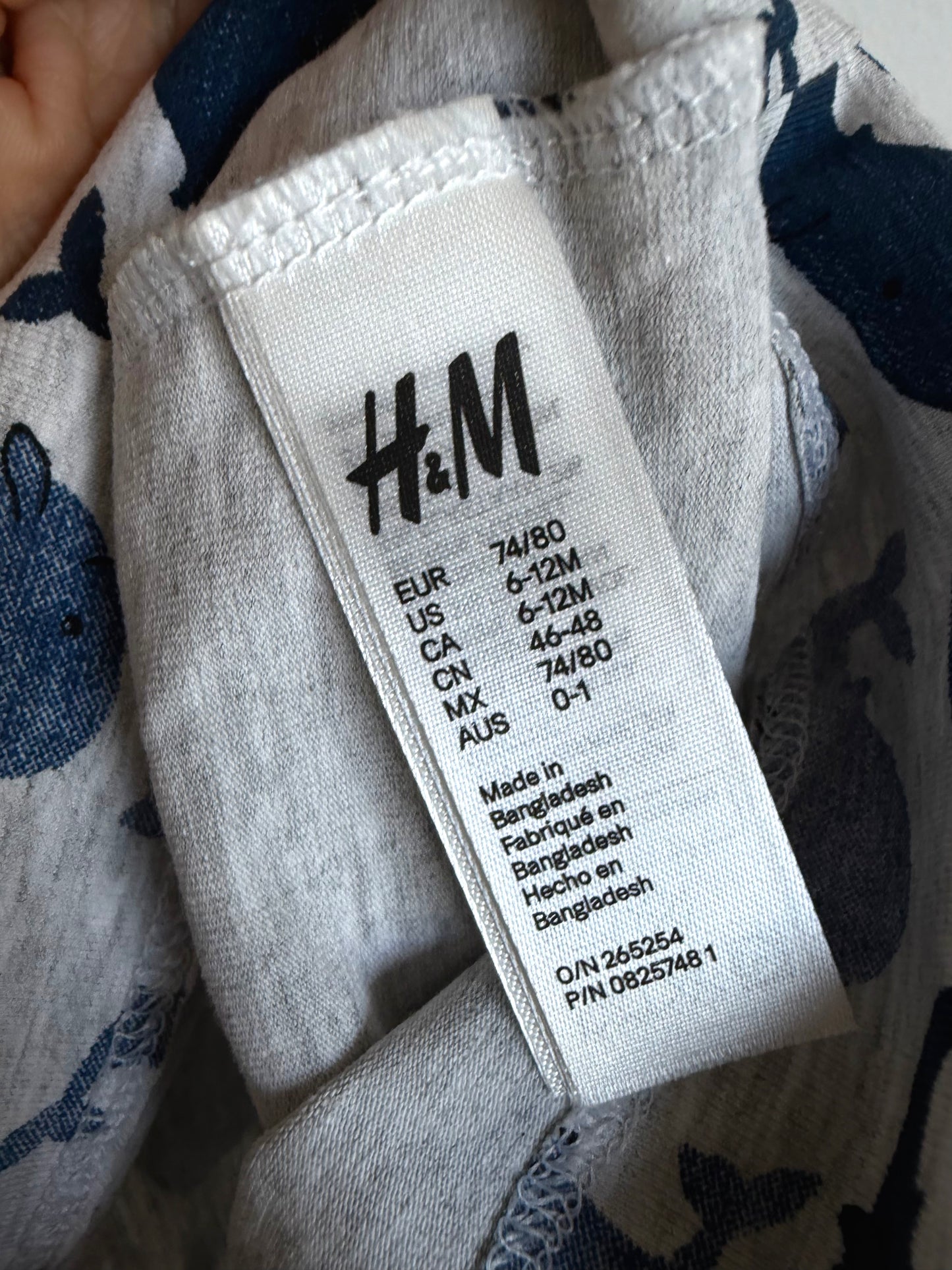 H&M Whale Toque / 6-12m