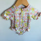 Lemon Checkered Swimsuit / 18m