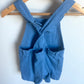 Blue Dino Overalls / 12m