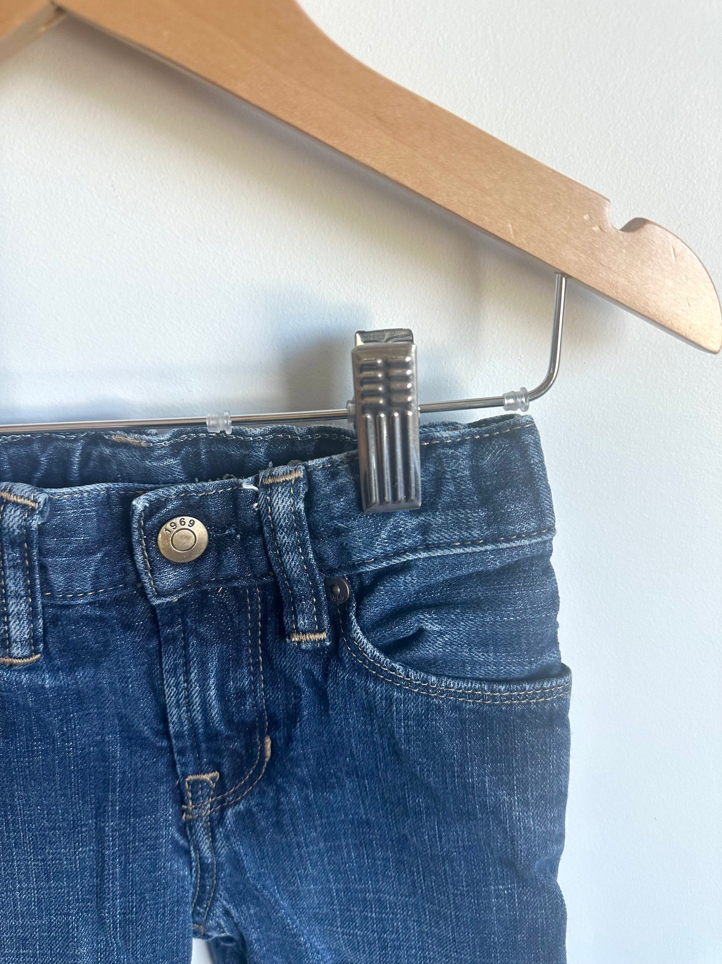 Gap Plaid Lined Jeans / 2T