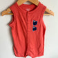 Orange Sunglasses Romper / 12m