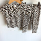 H&M Animal Print T-shirt + Leggings / 18-24m