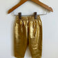 Gold Shiny Pants / 6-12m?