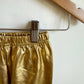 Gold Shiny Pants / 6-12m?