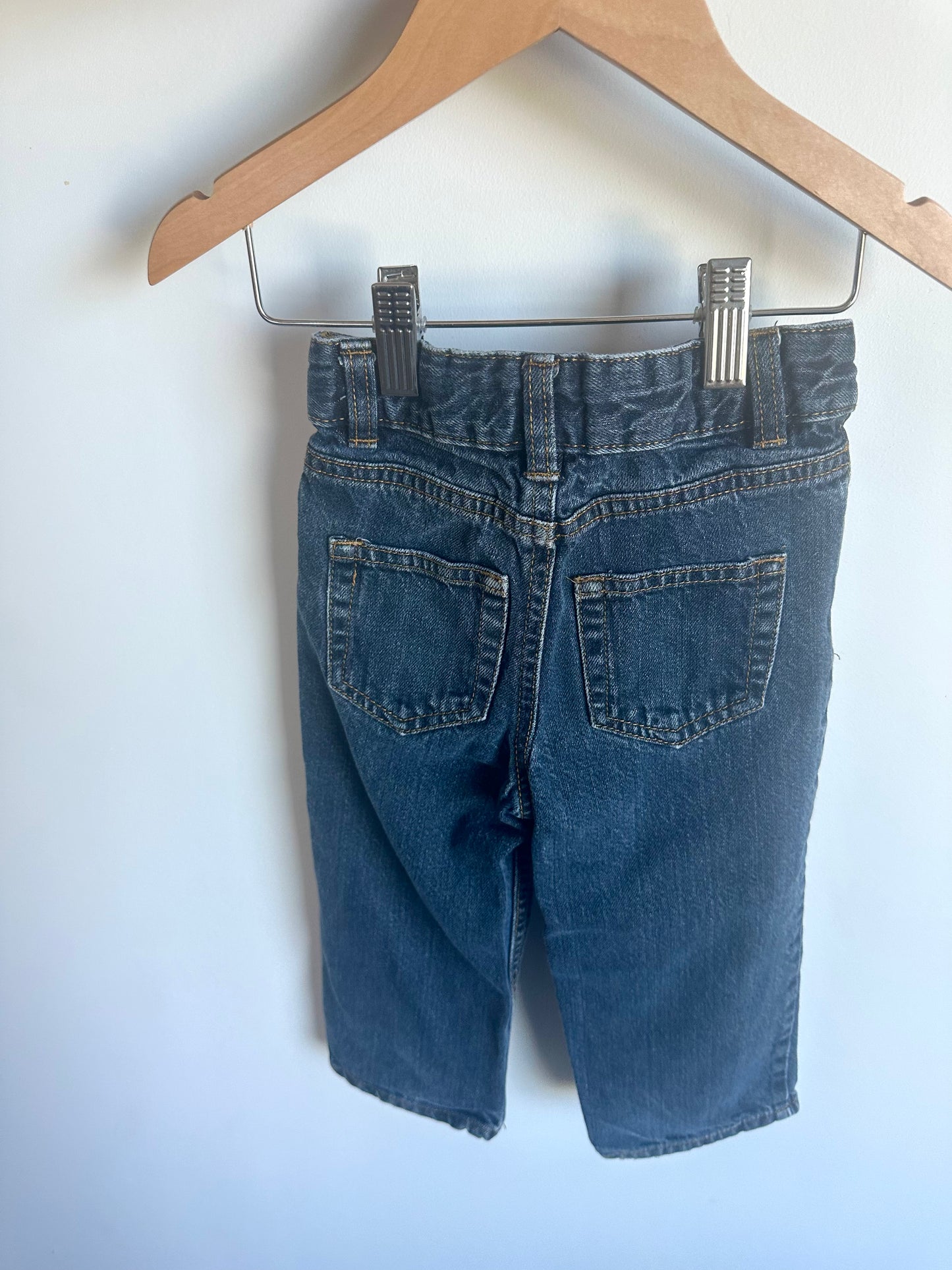 Straight Leg Blue Jeans / 2T