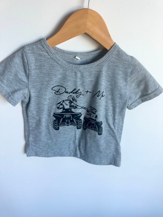 Daddy + Me Quads T-shirt / 2T