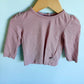 Pink Long Sleeve Top / 12-18m