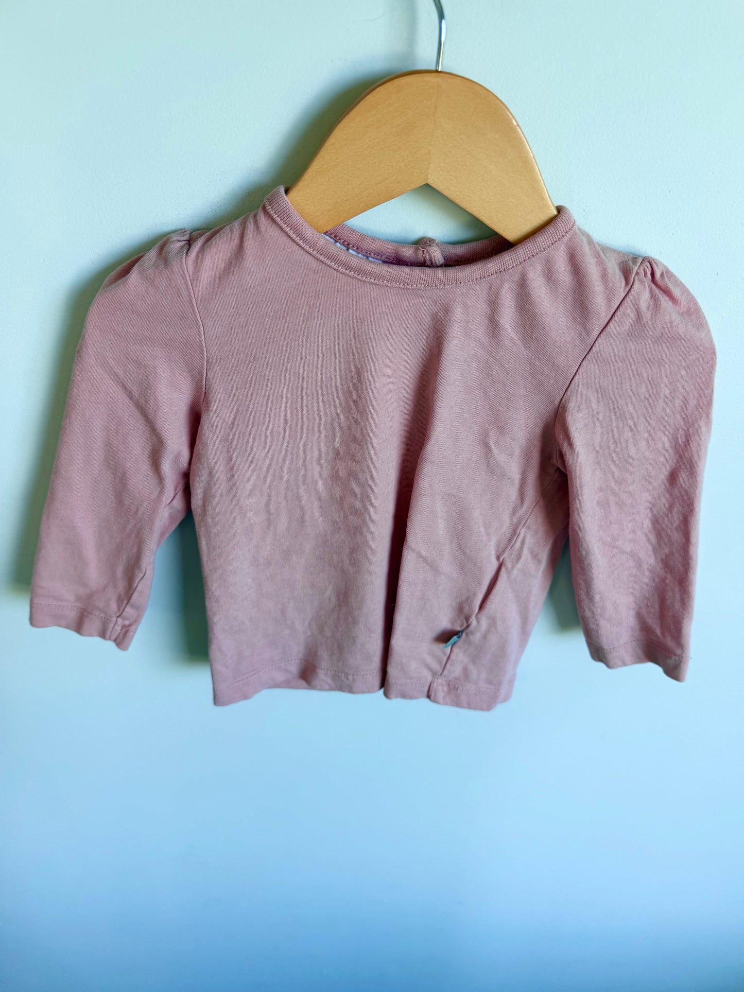 Pink Long Sleeve Top / 12-18m