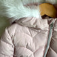 Pink Hooded Winter Coat / 6 years