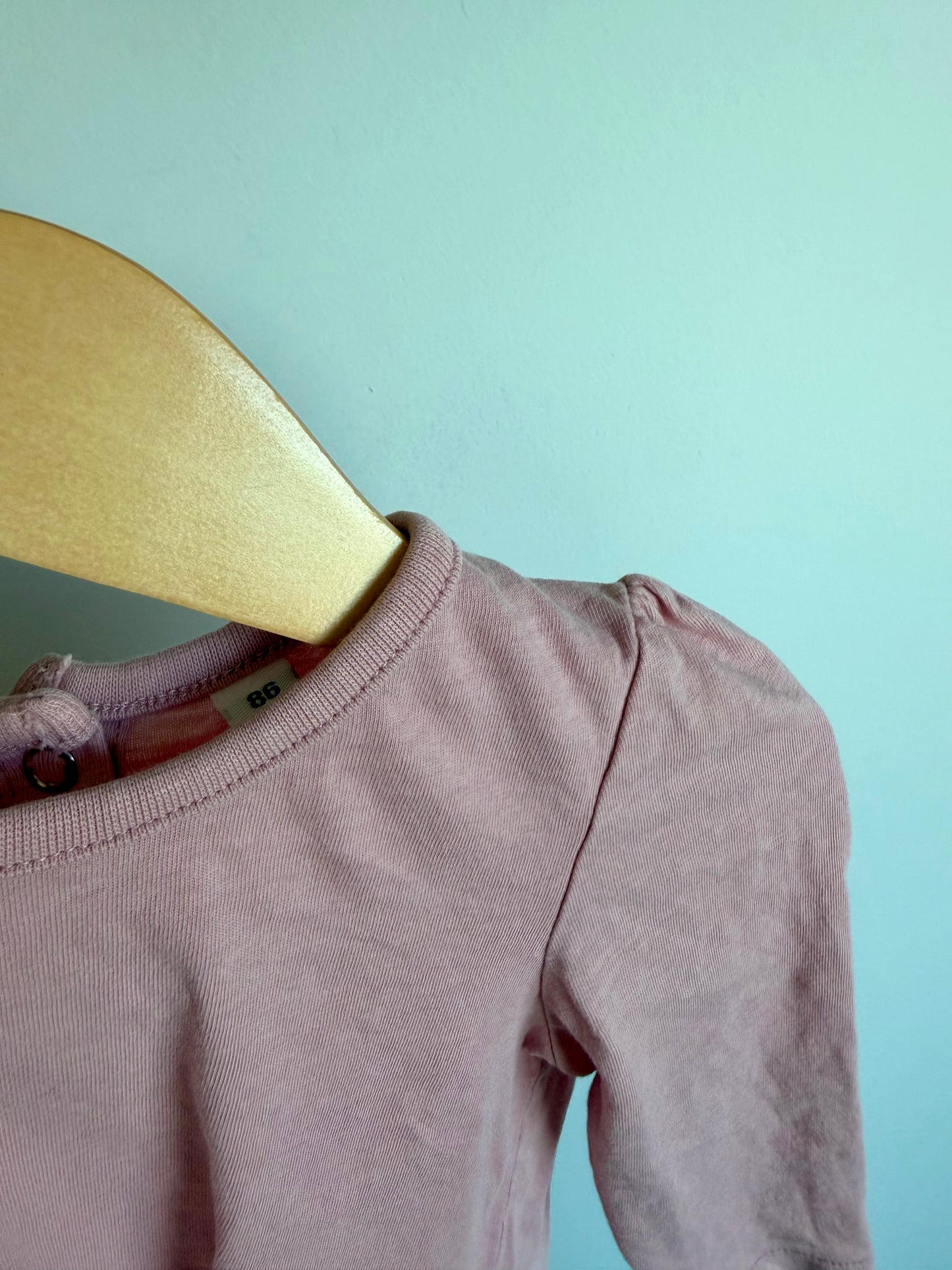 Pink Long Sleeve Top / 12-18m