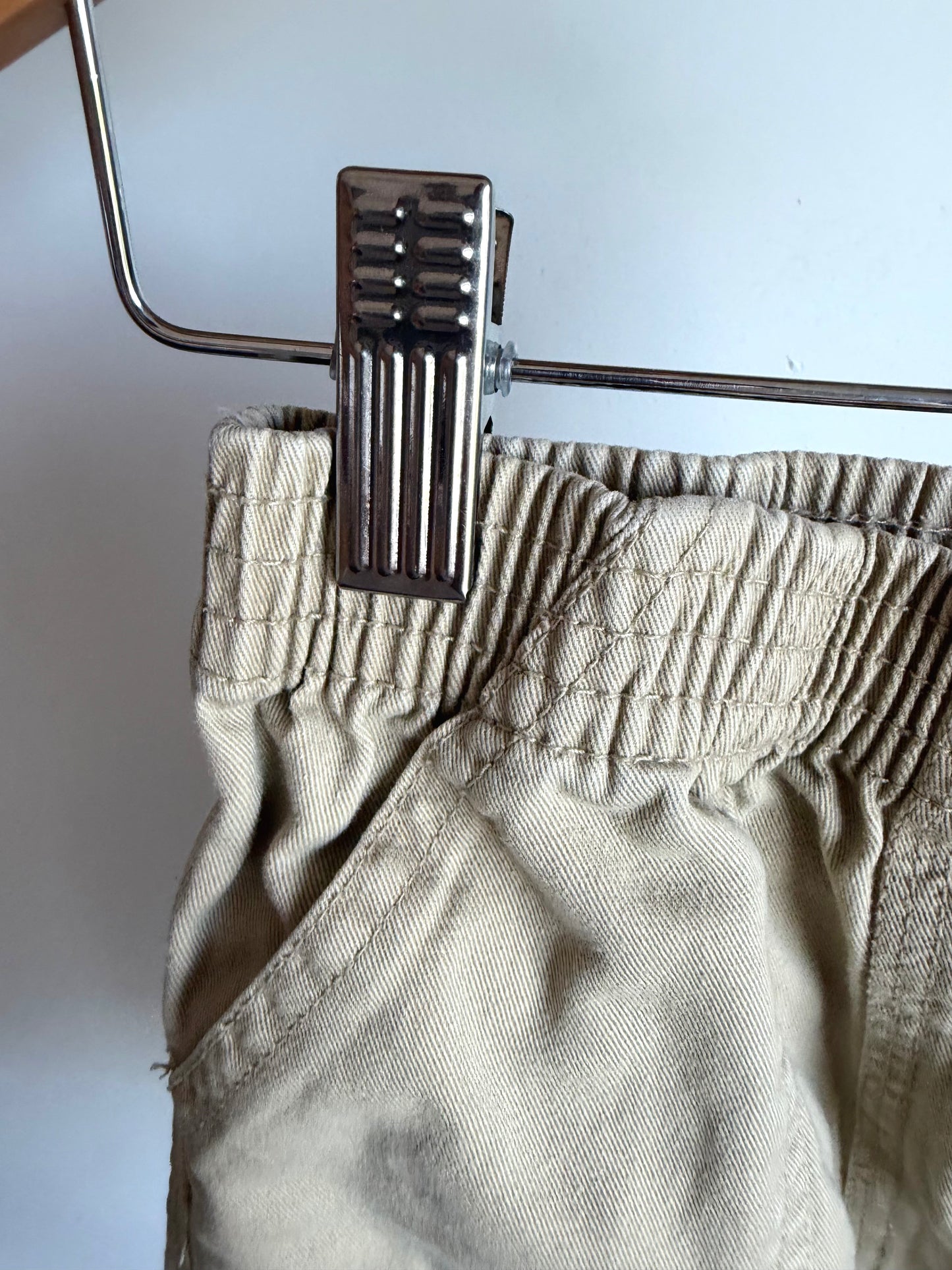 Vintage Tan Roll up Pants or Capris / 2T