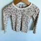 Floral Lace Neck Line Top / 24m