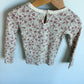 Floral Lace Neck Line Top / 24m