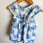 Blue Floral Dress / 18-24m