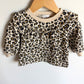 Ruffle Animal Print Long Sleeve / 12-18m