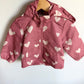 H&M Blush Heart Jacket / 12-18m
