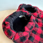 Buffalo Plaid Slippers / Size 8 Toddler