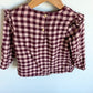 Checkered Grape Long Sleeve Top / 18-24m