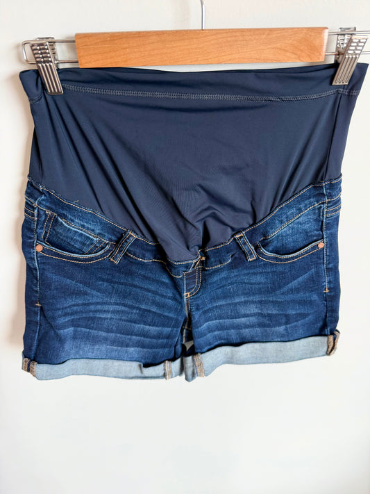 Thyme Dark Denim Shorts / Small