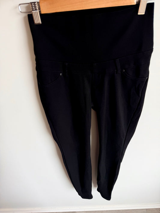 Thyme Black Maternity Pants / XSmall