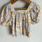 Floral Puff Sleeve Top / 6 years
