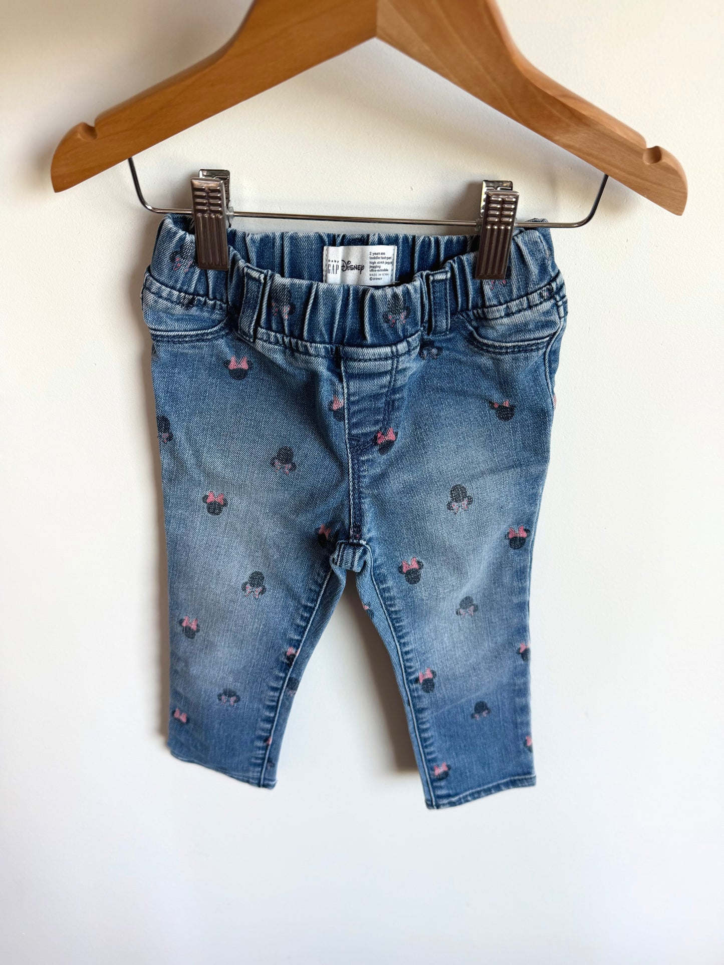 Gap Minnie Jeans with Elastic Waist / 2T